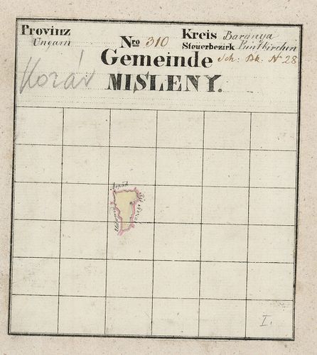 Gemeinde Misleny in Ungarn [S 78 - 025. téka - Kozármisleny - 1-3.]