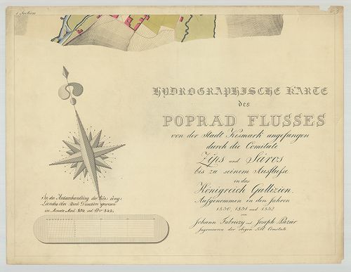 Hydrographische Karte des Poprad Flusses von der Stadt Kesma... [S 80 - Vegyes. - No. 42/1-26.]
