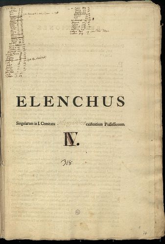 Elenchus singularum in i. Comitatu Hunyadensi existentium po... [S 103 - No. 6/27-36.]