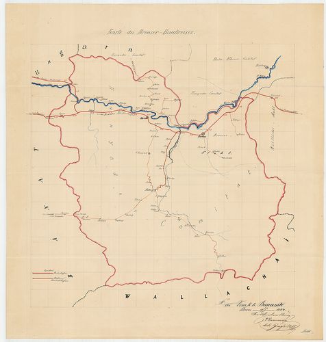 Karte des Brooser-Baukreises [S 105 - No. 406/2.]