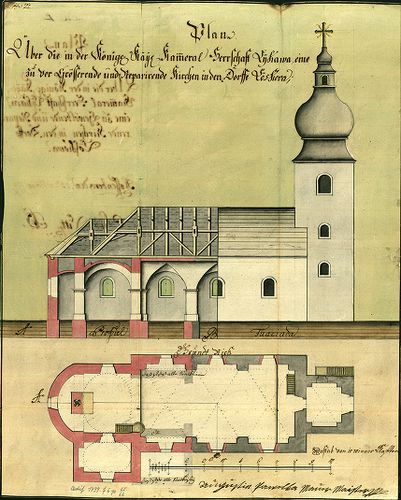 No 588 Lászlófalva (Liptó m.) Rk. templom hosszabbítása [T 62 No 588]