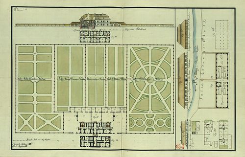 Plan No 5. Hradekien. Salis oppidum. Quartery et depository ... [T 62 No 1198]